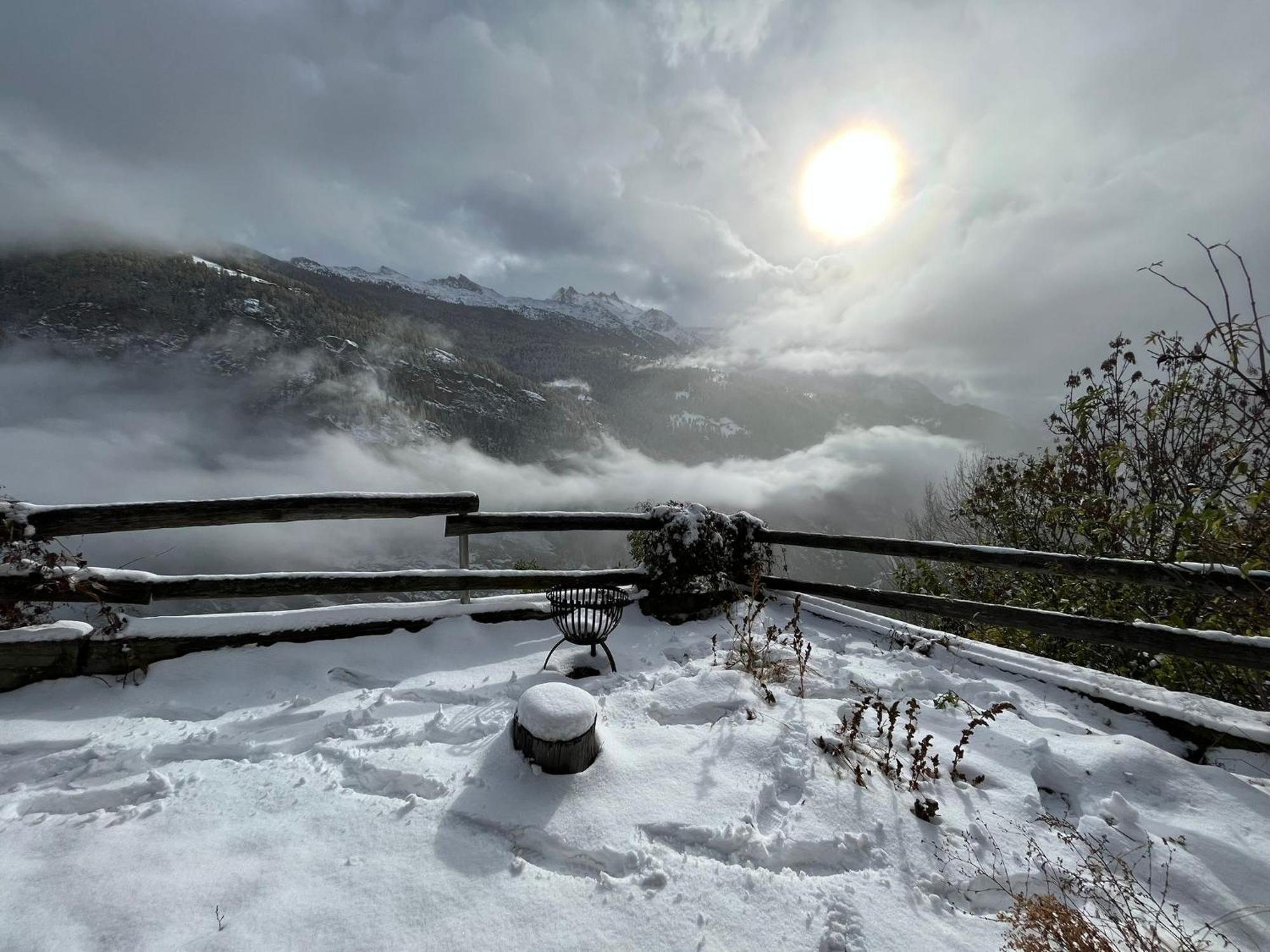 Törbel Chalet La Paz With Hotpot And Sauna 빌라 외부 사진